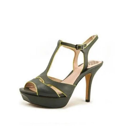 Vince Camuto Trinna Platform T-Strap Heels size 5.5 - Picture 1 of 5